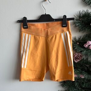 Adidas Vibrant Orange Training Shorts size M